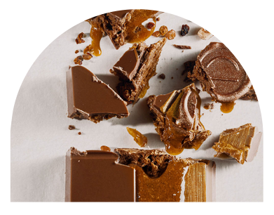 Hazelnut Crunch open